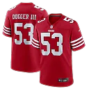 Zennovawear Jaden Dugger San Francisco 49ers Team Game Jersey - Scarlet