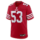 Zennovawear Jaden Dugger San Francisco 49ers Team Game Jersey - Scarlet