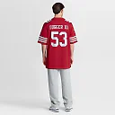 Zennovawear Jaden Dugger San Francisco 49ers Team Game Jersey - Scarlet
