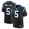 Zennovawear Jaelan Phillips Carolina Panthers Game Jersey - Black