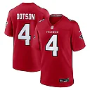Zennovawear Jahan Dotson Atlanta Falcons Team Game Jersey - Red