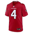 Zennovawear Jahan Dotson Atlanta Falcons Team Game Jersey - Red
