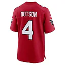 Zennovawear Jahan Dotson Atlanta Falcons Team Game Jersey - Red