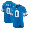 Zennovawear Jahmyr Gibbs Detroit Lions Game Player Jersey - Blue