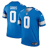 Zennovawear Jahmyr Gibbs Detroit Lions Legend Player Performance Top - Blue