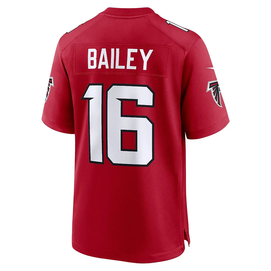 Zennovawear Jake Bailey Atlanta Falcons Team Game Jersey - Red