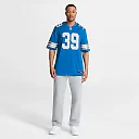 Zennovawear Jake Bates Detroit Lions Team Game Jersey - Blue