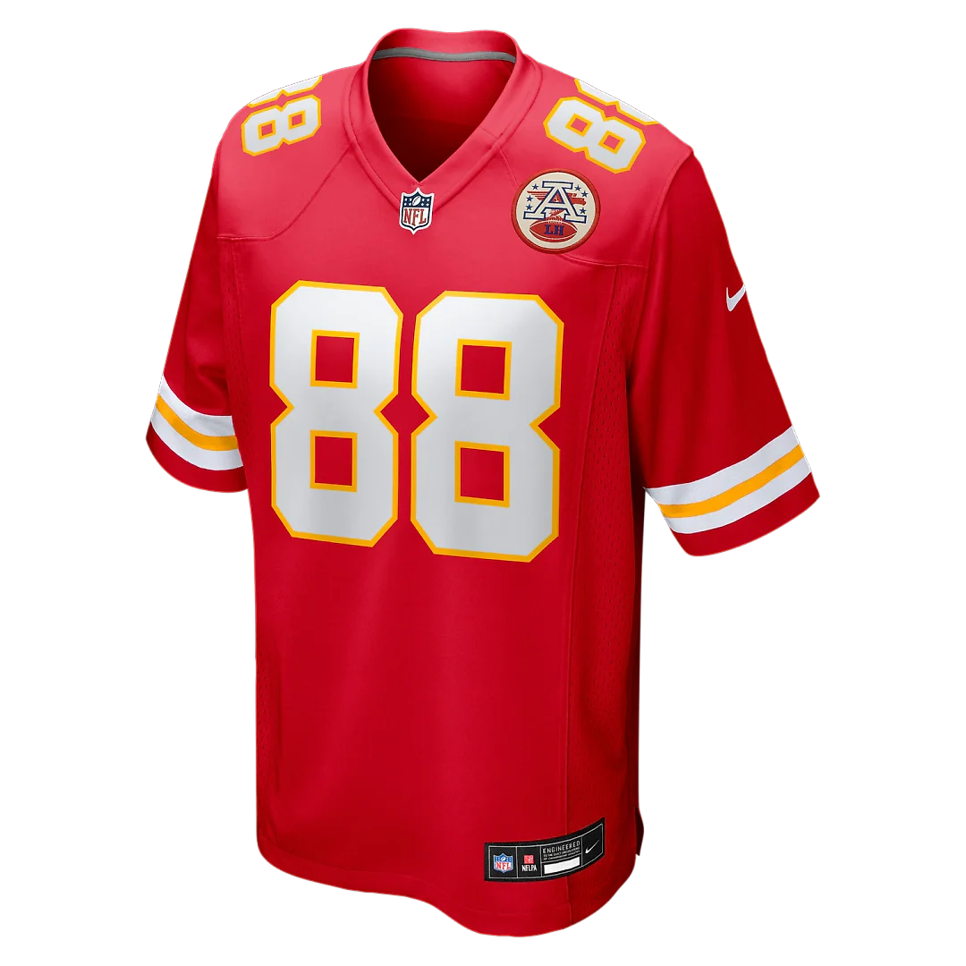 Zennovawear Jake Briningstool Kansas City Chiefs Team Game Jersey - Red