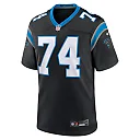 Zennovawear Jake Curhan Carolina Panthers Team Game Jersey - Black