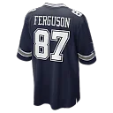 Zennovawear Jake Ferguson Dallas Cowboys Team Game Jersey - Navy