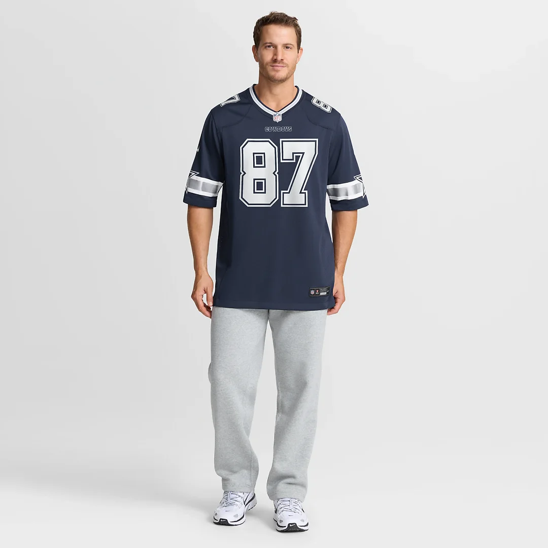 Zennovawear Jake Ferguson Dallas Cowboys Team Game Jersey - Navy