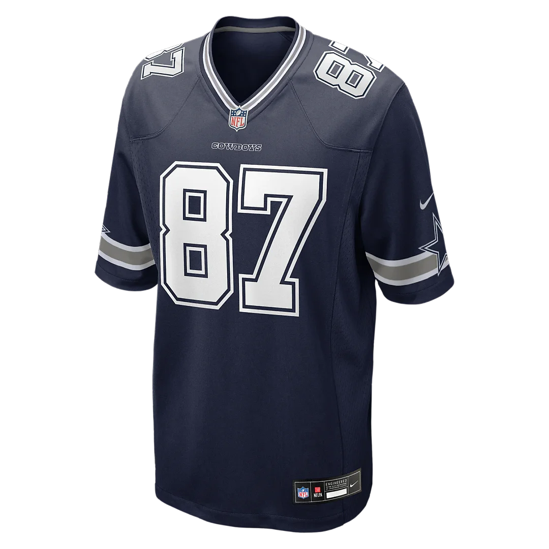 Zennovawear Jake Ferguson Dallas Cowboys Team Game Jersey - Navy