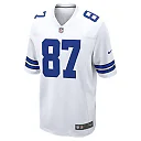 Zennovawear Jake Ferguson Dallas Cowboys Game Jersey - White