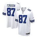 Zennovawear Jake Ferguson Dallas Cowboys Game Jersey - White