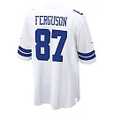 Zennovawear Jake Ferguson Dallas Cowboys Game Jersey - White