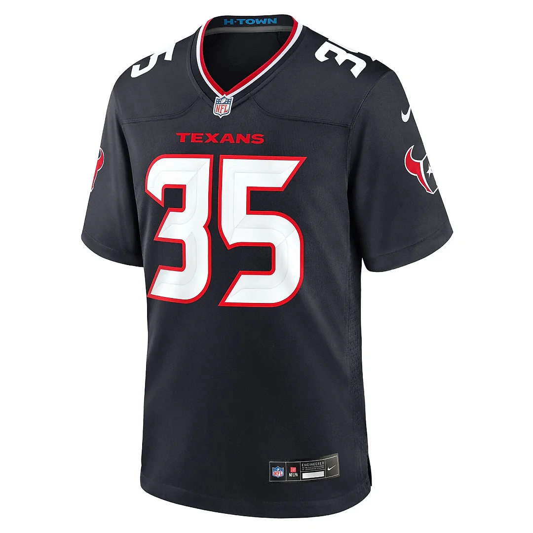 Zennovawear Jake Hansen Houston Texans Team Game Jersey - Navy