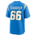 Zennovawear Jake Slaughter Los Angeles Chargers Team Game Jersey - Powder Blue