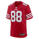 Zennovawear Jake Tonges San Francisco 49ers Team Game Jersey - Scarlet