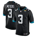 Zennovawear Jakobi Meyers Jacksonville Jaguars Alternate Game Jersey - Black