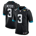 Zennovawear Jakobi Meyers Jacksonville Jaguars Alternate Game Jersey - Black