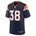 Zennovawear Jaleel McLaughlin Denver Broncos Alternate Game Jersey - Navy