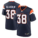 Zennovawear Jaleel McLaughlin Denver Broncos Alternate Game Jersey - Navy