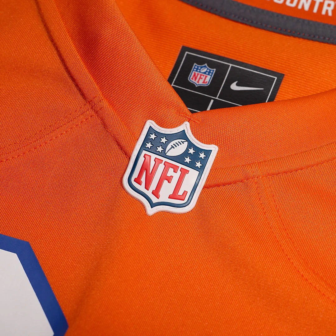Zennovawear Jaleel McLaughlin Denver Broncos Mile High Collection 1977 Throwback Player Game Jersey - Orange