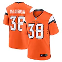 Zennovawear Jaleel McLaughlin Denver Broncos Team Game Jersey - Orange