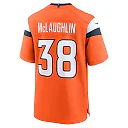 Zennovawear Jaleel McLaughlin Denver Broncos Team Game Jersey - Orange