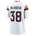 Zennovawear Jaleel McLaughlin Denver Broncos Game Jersey - White