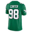 Zennovawear Jalen Carter Philadelphia Eagles Alternate Vapor FUSE. Stitched Limited Jersey - Kelly Green