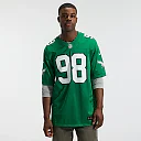 Zennovawear Jalen Carter Philadelphia Eagles Alternate Game Jersey - Kelly Green