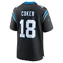 Zennovawear Jalen Coker Carolina Panthers Team Game Jersey - Black