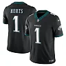 Zennovawear Jalen Hurts Philadelphia Eagles Alternate Vapor FUSE. Limited Jersey - Black