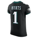 Zennovawear Jalen Hurts Philadelphia Eagles Alternate Vapor FUSE. Elite Jersey - Black
