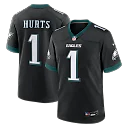 Zennovawear Jalen Hurts Philadelphia Eagles Alternate Game Jersey - Black