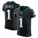 Zennovawear Jalen Hurts Philadelphia Eagles Alternate Vapor FUSE. Elite Jersey - Black