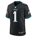 Zennovawear Jalen Hurts Philadelphia Eagles Alternate Game Jersey - Black