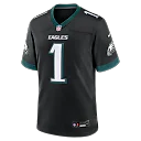 Zennovawear Jalen Hurts Philadelphia Eagles Alternate Game Jersey - Black