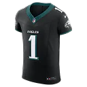 Zennovawear Jalen Hurts Philadelphia Eagles Alternate Vapor FUSE. Elite Jersey - Black