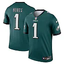 Zennovawear Jalen Hurts Philadelphia Eagles Legend Player Performance Top - Green