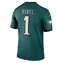 Zennovawear Jalen Hurts Philadelphia Eagles Legend Player Performance Top - Green