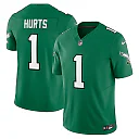 Zennovawear Jalen Hurts Philadelphia Eagles Vapor FUSE. Limited Jersey - Kelly Green