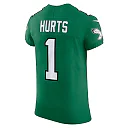 Zennovawear Jalen Hurts Philadelphia Eagles Alternate Vapor FUSE. Elite Jersey - Kelly Green