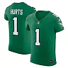 Zennovawear Jalen Hurts Philadelphia Eagles Alternate Vapor FUSE. Elite Jersey - Kelly Green