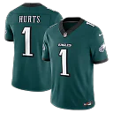 Zennovawear Jalen Hurts Philadelphia Eagles Team Vapor FUSE. Stitched Limited Jersey - Midnight Green