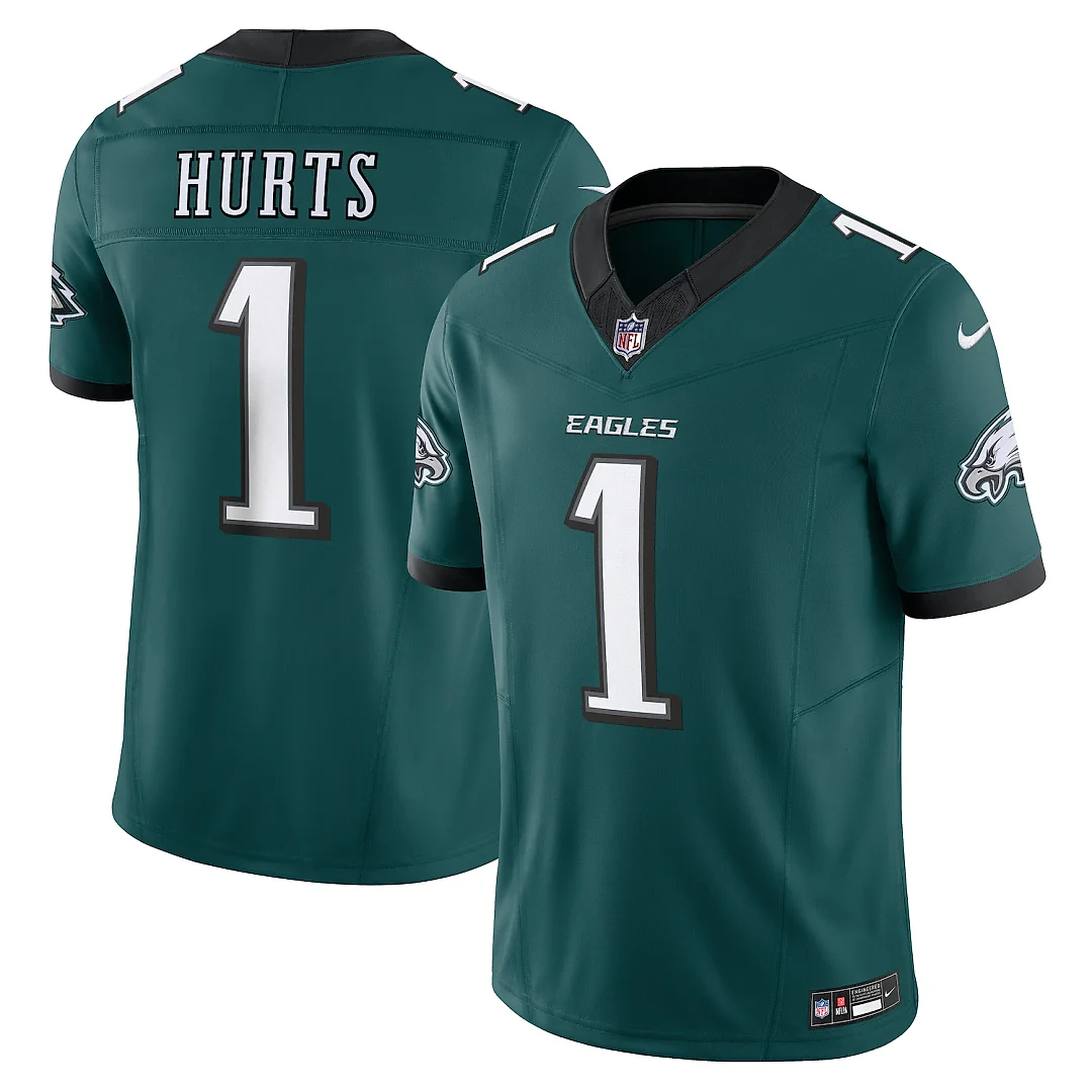 Zennovawear Jalen Hurts Philadelphia Eagles Vapor FUSE. Limited Jersey - Midnight Green