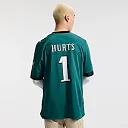 Zennovawear Jalen Hurts Philadelphia Eagles Team Game Jersey - Midnight Green