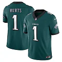 Zennovawear Jalen Hurts Philadelphia Eagles Vapor FUSE. Limited Jersey - Midnight Green