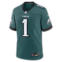 Zennovawear Jalen Hurts Philadelphia Eagles Team Game Jersey - Midnight Green